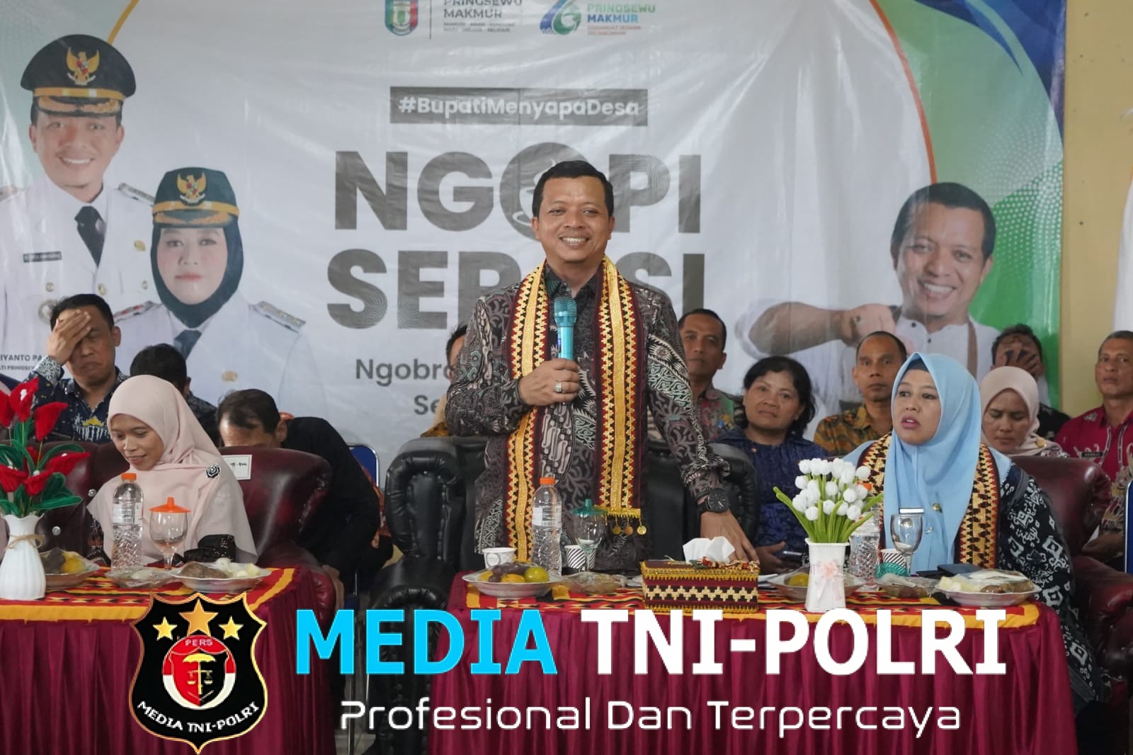Bupati Pringsewu Riyanto Pamungkas Serap Aspirasi Masyarakat Rantau Tijang Melalui Ngopi Serasi