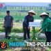 Bakti Sosial Dan Senam Bersama, Warnai Acara Tanam Pohon Dan Sebar Bibit Nila Di Lahan Integrated Farming Kodim 0808 Blitar