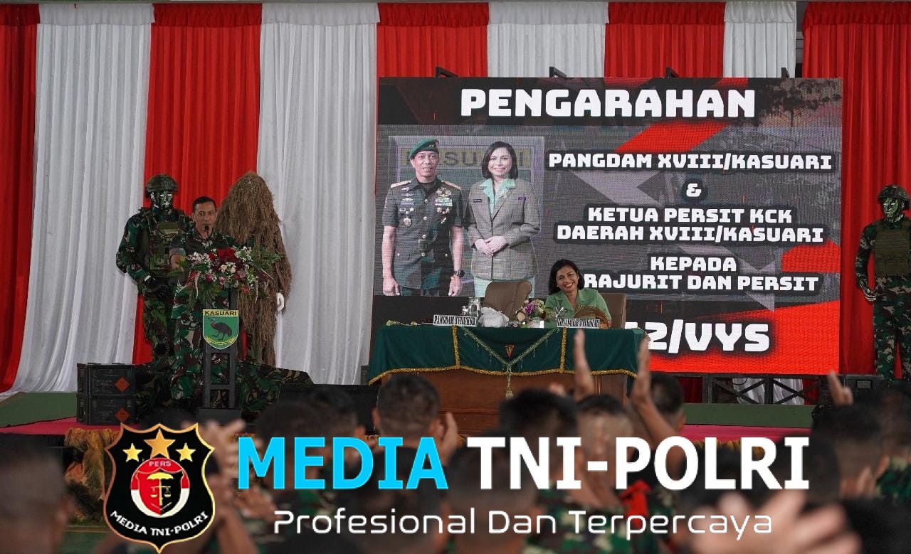 Pangdam XVIII/Kasuari Kunjungi Yonif 762/VYS  Teguhkan Semangat Dan Profesionalisme Prajurit