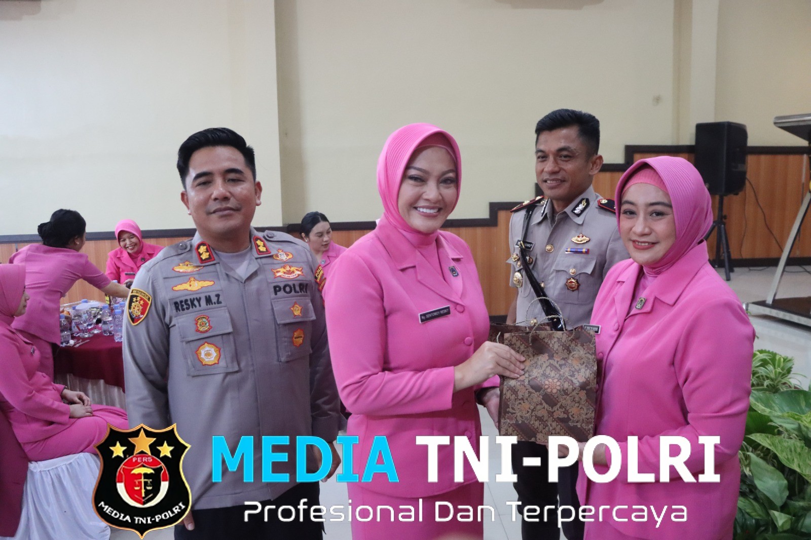 Polres Kotim Gelar Syukuran Kenal Pamit Waka Polres