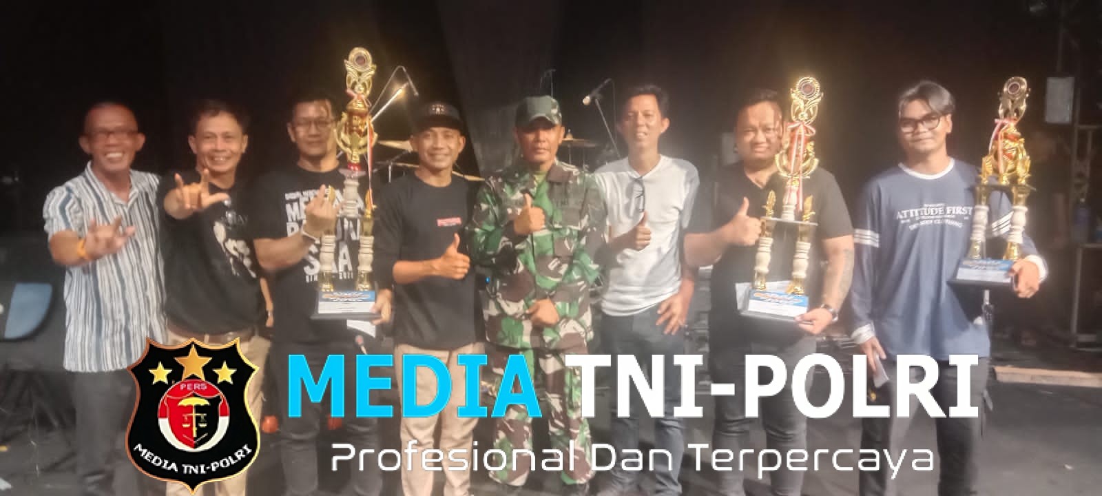 Rayakan HUT TNI ke 80 Kodim 1015/Sampit Bersama EO Galena Enterprise Gelar Hiburan Rakyat