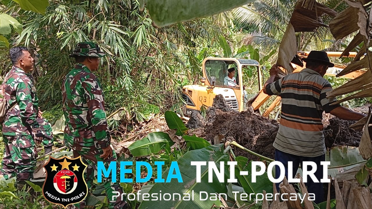 Normalisasi Sungai Bukit Antrokan Capai 30 Persen, Warga Lebaksari Apresiasi TMMD ke-126 Kodim 0818/Malang-Batu “Terima Kasih Pak TNI!”