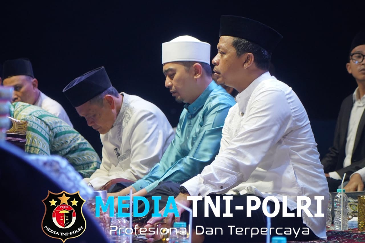 Ada Ustadz Solmed, Bupati Dan Wakil Bupati Pringsewu Hadiri Tabligh Akbar Harlah Ke-5 Ponpes Nurul Huda Al-Mu’alim