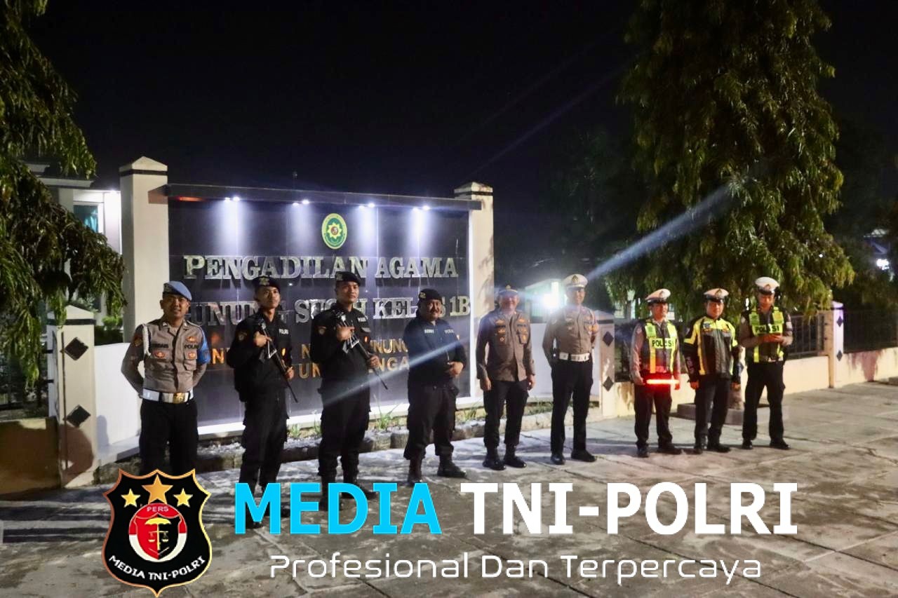 Cegah Kejahatan Jalanan, Polres Lampung Tengah Gelar Apel Siaga dan Patroli KRYD Akhir Pekan