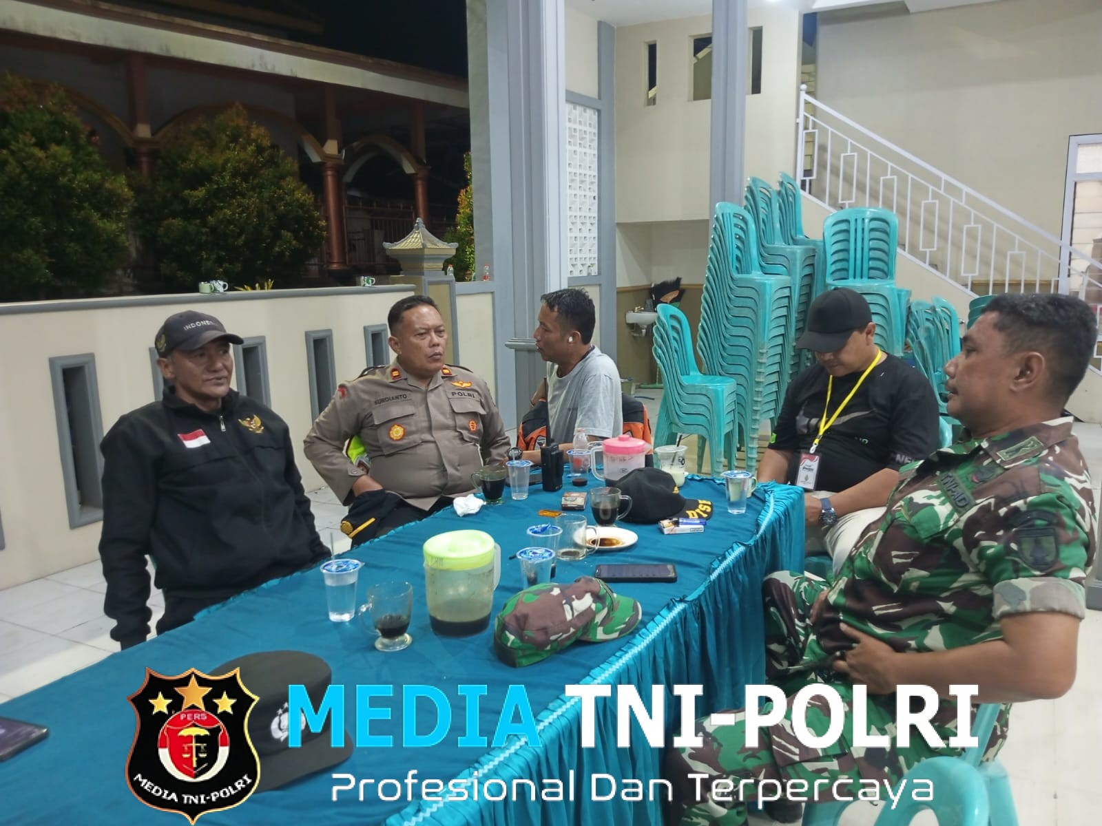 Sinergitas Tanpa Batas, Polsek Pagak dan Koramil 0818/10 Pagak Jalin Kemitraan dengan Awak Media dalam Sukseskan All In Gampingan Carnival 2025