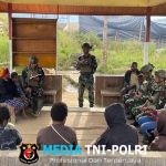 Satgas Yonif 700/WYC Gelar “Minggu Kasih” Bersama Warga Eronggobak, Wujud Kedamaian dan Kebersamaan di Tanah Puncak