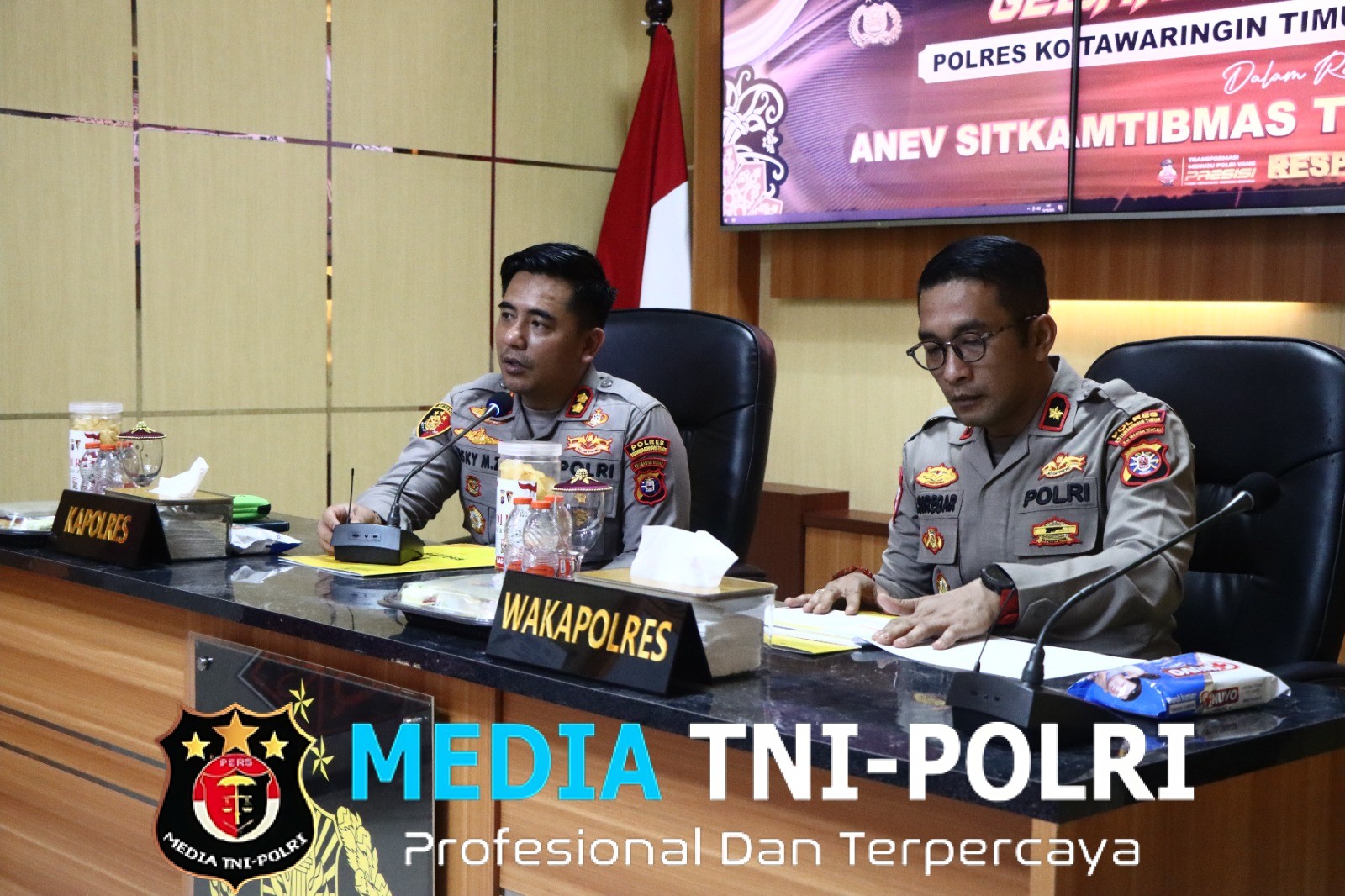 Kapolres Kotim Pimpin GO dan Sampaikan Beberapa Atensi Pelaksanaan Tugas