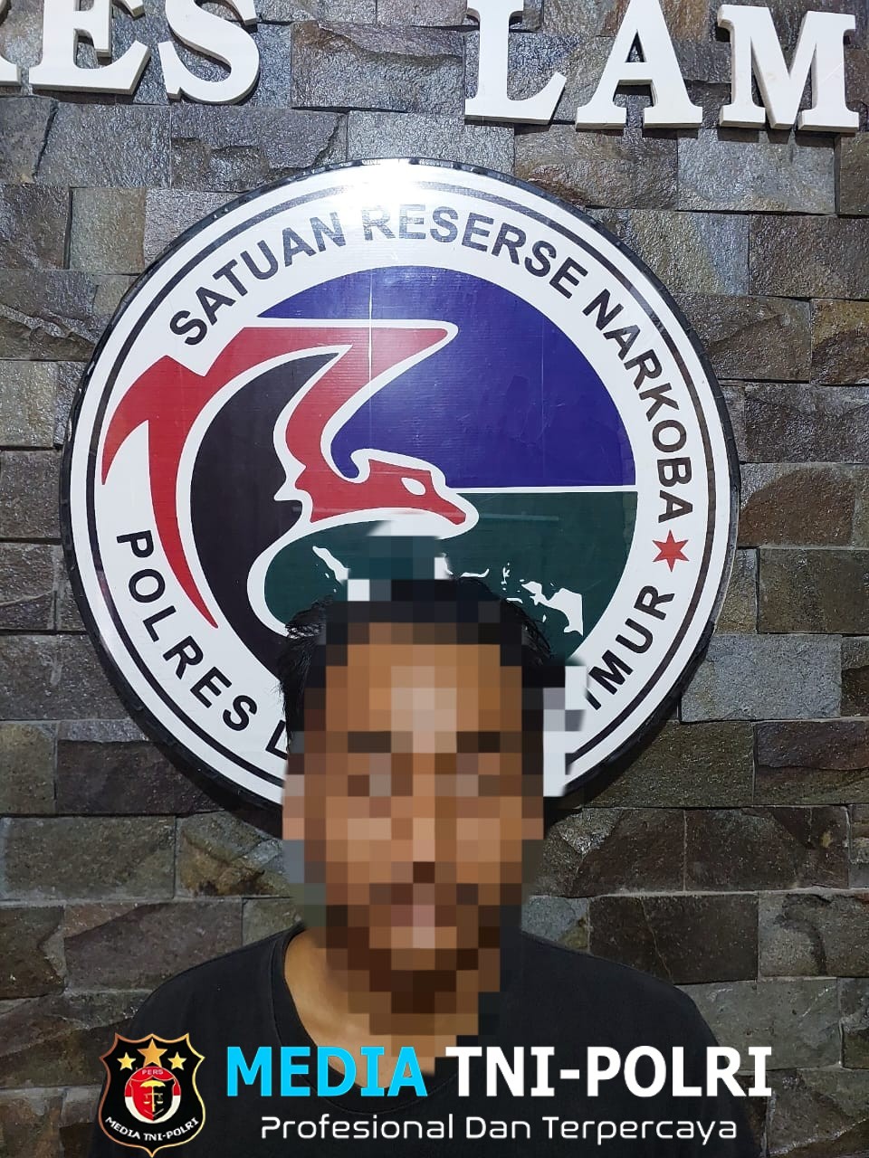 Satresnarkoba Polres Lampung Timur Amankan Pelaku Penyalahgunaan Narkotika di Kecamatan Pekalongan