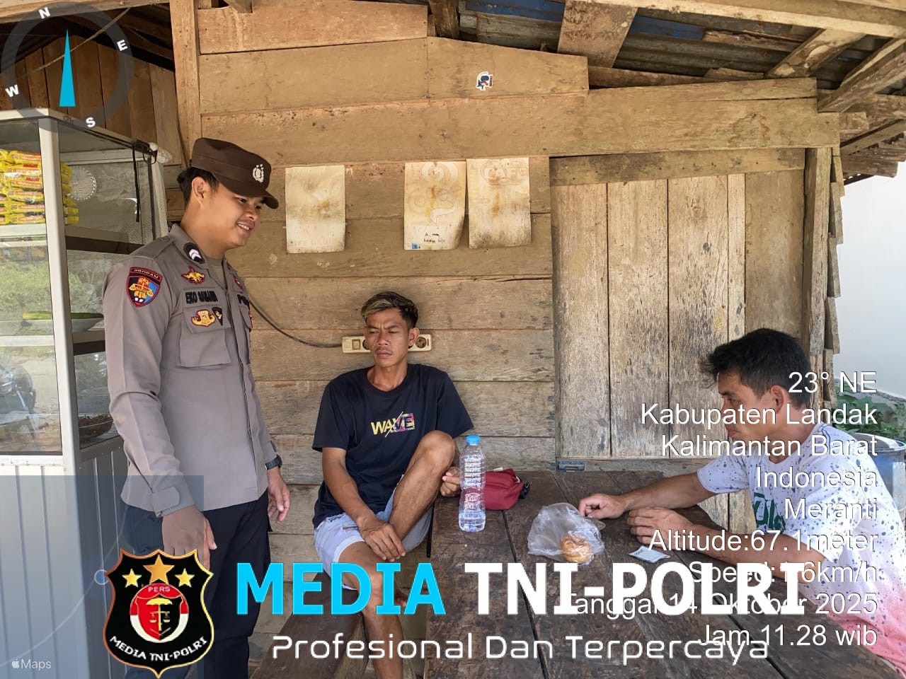 Polsek Meranti Patroli Siang Hari Wujudkan Lingkungan Yang Aman Dan Kondusif