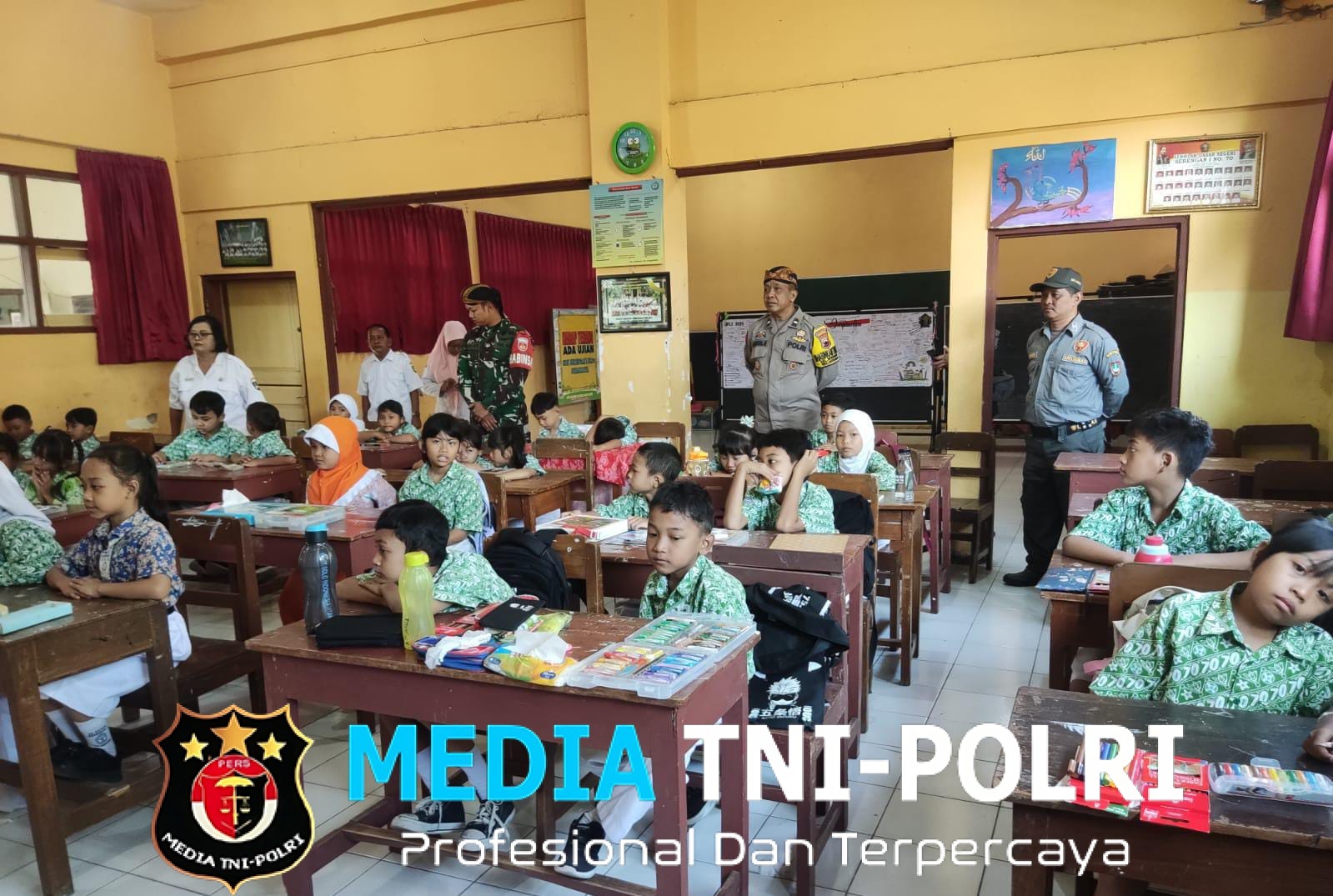 Serda Ichsan Kunjungi SDN Serengan 1, Selipkan Motivasi & Semangat Belajar Kepada Murid