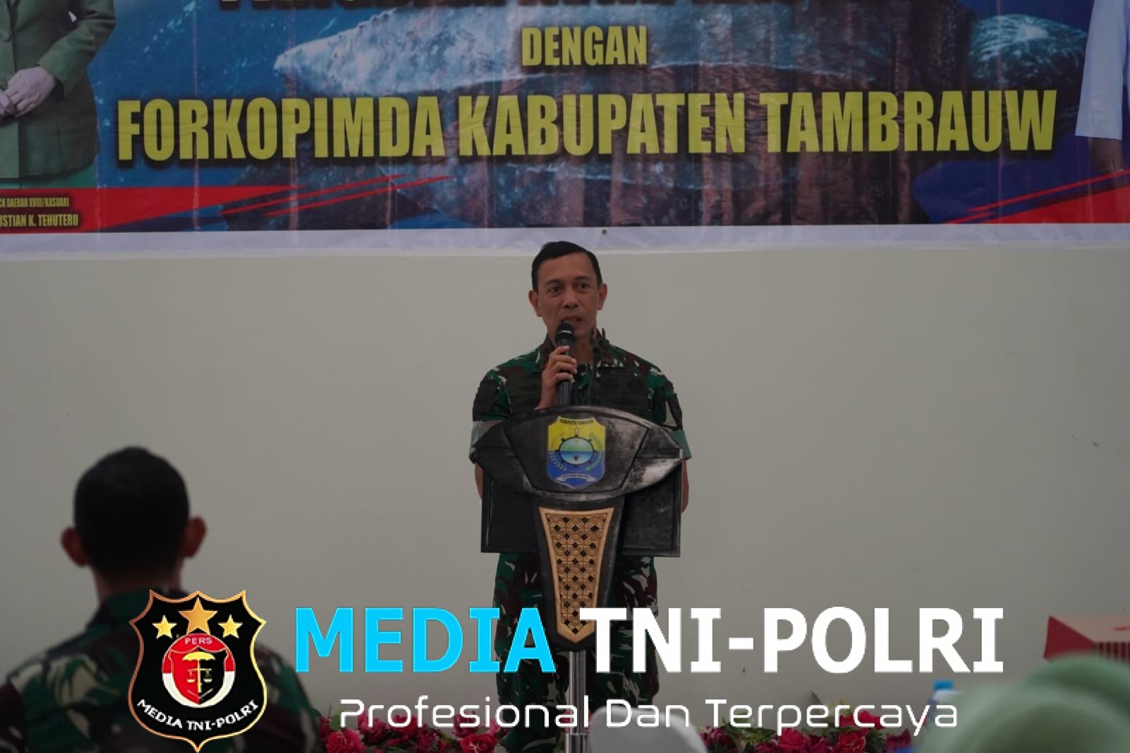 Pangdam XVIII/Kasuari Kunjungi Kabupaten Tambrauw, Perkuat Sinergi dan Tanamkan Semangat “Rakyat Satu Hati Bangun Negeri