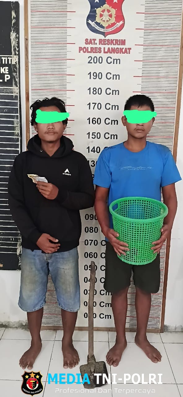 Berantas Aksi Premanisme, Polsek Besitang Tangkap Dua Pria Pelaku Pungli