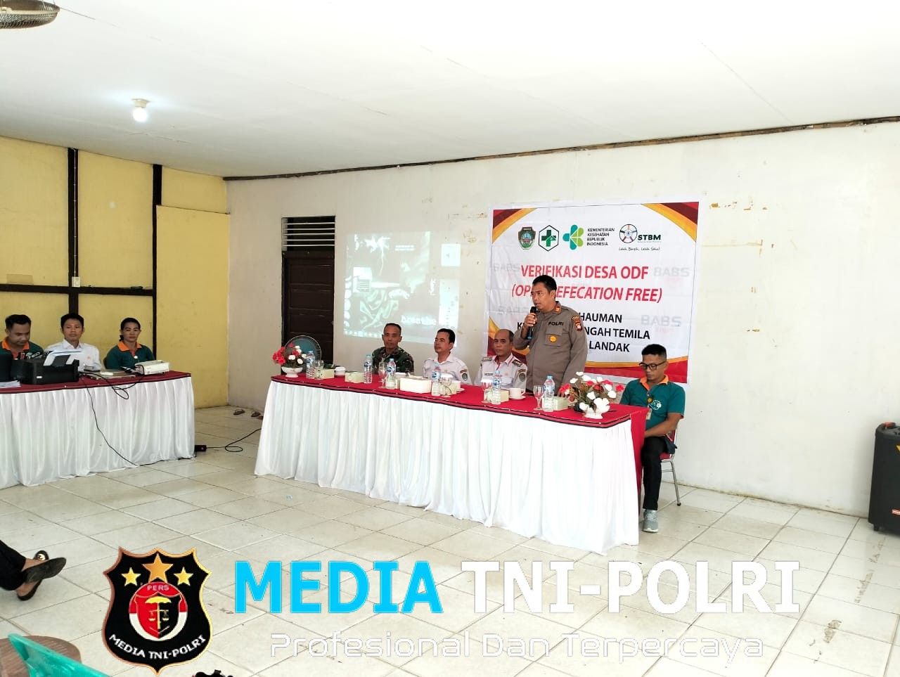 Kapolsek Sengah Temila Hadiri Verifikasi ODF Desa Pahauman Langkah Nyata Wujudkan Masyarakat Sehat dan Bermartabat