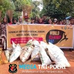 Warga Desa Cempaka Mulia Timur Bersama RMU Gelar Aksi Bersih-bersih Lingkungan