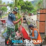 Arco Sang Pejuang Alat Sederhana Kunci Keberhasilan Pengecoran Drainase TMMD ke-126 di Lebakharjo, Malang