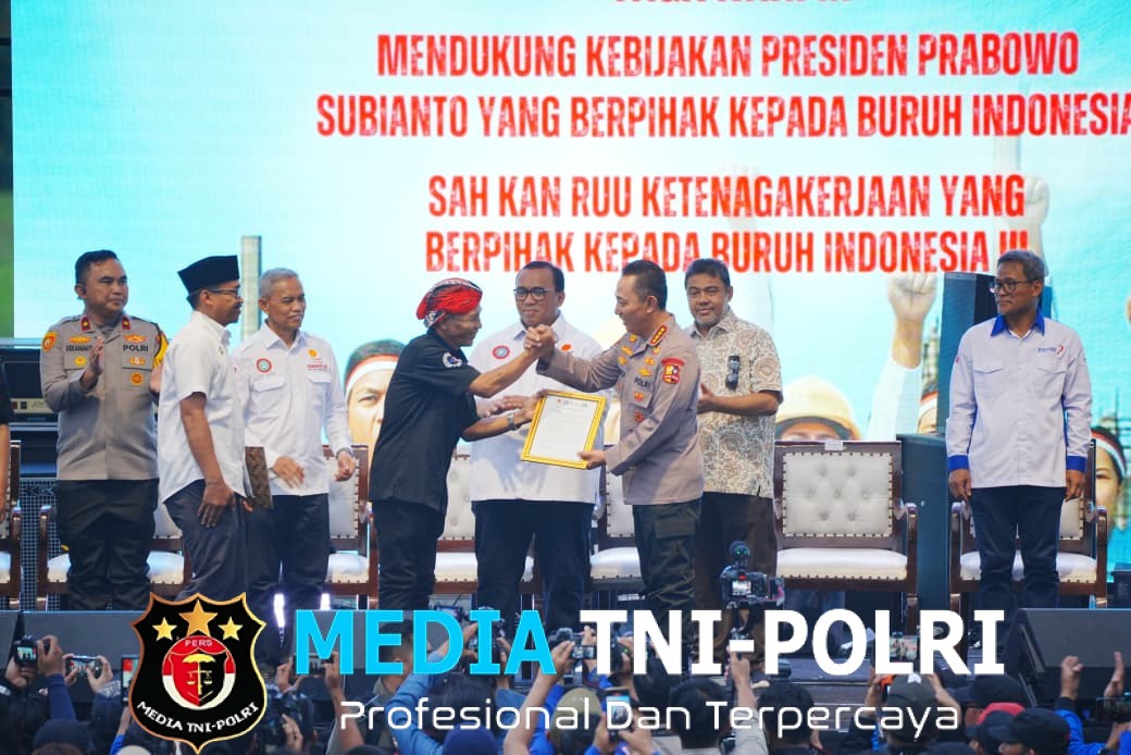 Dukung Program Pemerintah, Kapolri Buruh dan Polri Bersinergi Jaga Stabilitas Kamtibmas