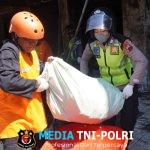 Polres Wonogiri Bersama Kodim dan Instansi Terkait Gelar Kerja Bakti Bersihkan Sisa Kebakaran Pasar Kota Wonogiri