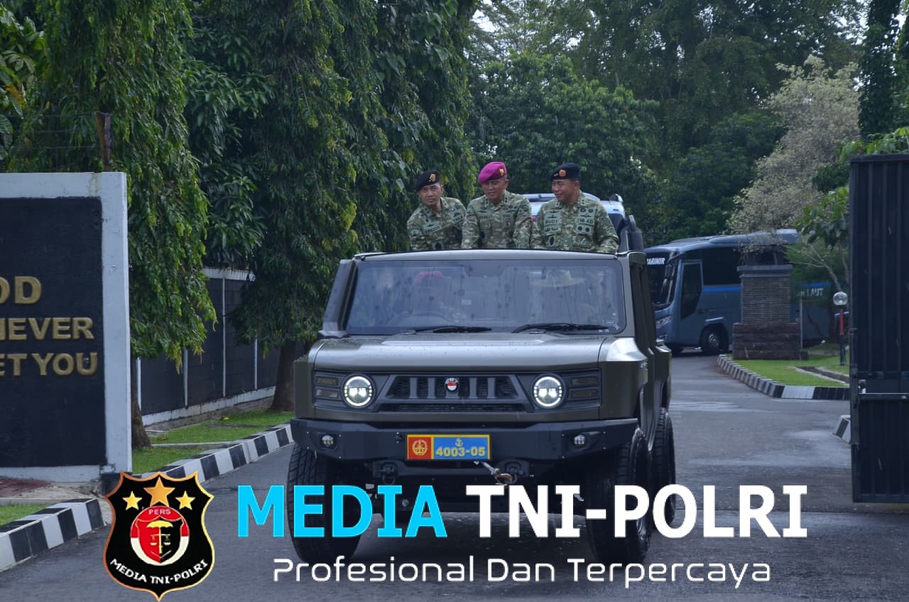 Danpasmar 1 Sambut Kunjungan Chef Defence Force Australia di Sarang Petarung Marinir Cilandak