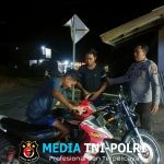 Polsek Menjalin Gelar Patroli KRYD, Himbau Warga Pentingnya Jaga Kamtibmas