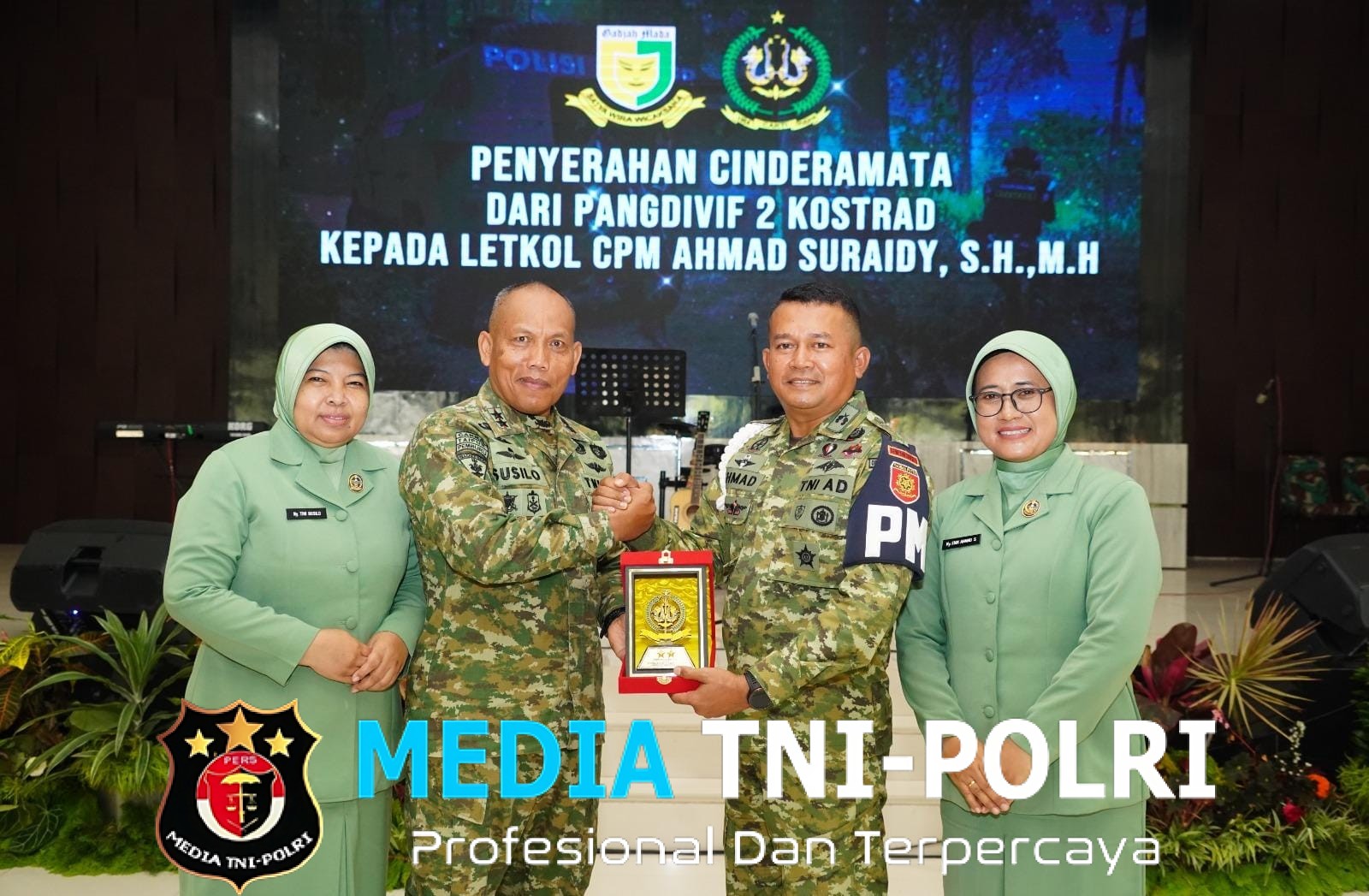 Penyerahan Jabatan Dandenpom Divif 2 Kostrad