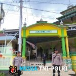 Kegiatan Rutin Samapta Polsek Menyuke Berikan Pengamanan Sholat Jum’at