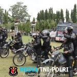 Antisipasi Aksi Unjuk Rasa, Polres Lampung Utara Gelar Simulasi Sispamkota