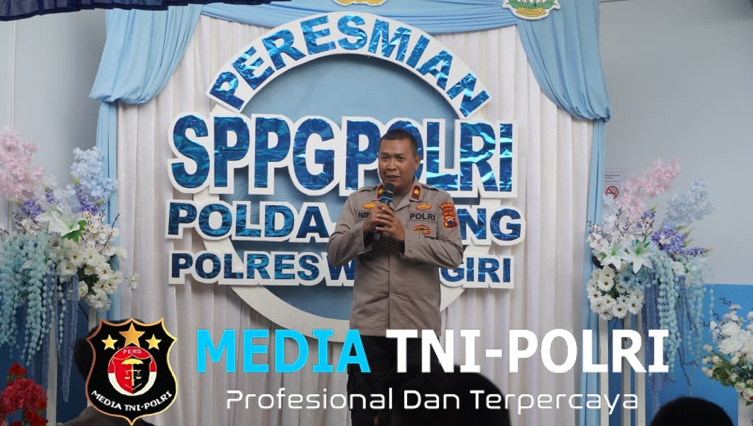 Polres Wonogiri Resmikan Beroperasinya SPPG Polri di Eromoko