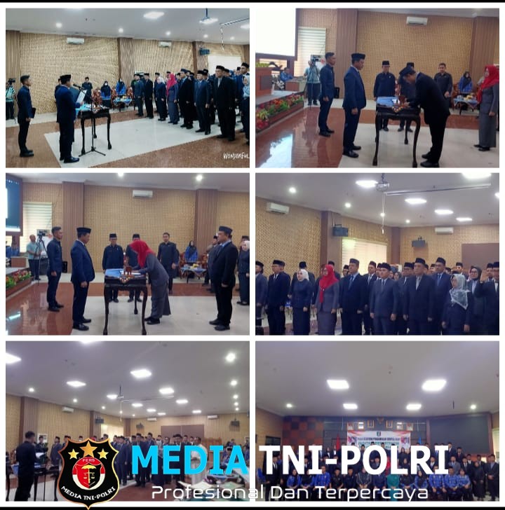 Bupati Pringsewu Riyanto Pamungkas Lantik 47 Pejabat Administrator & Pejabat Pengawas