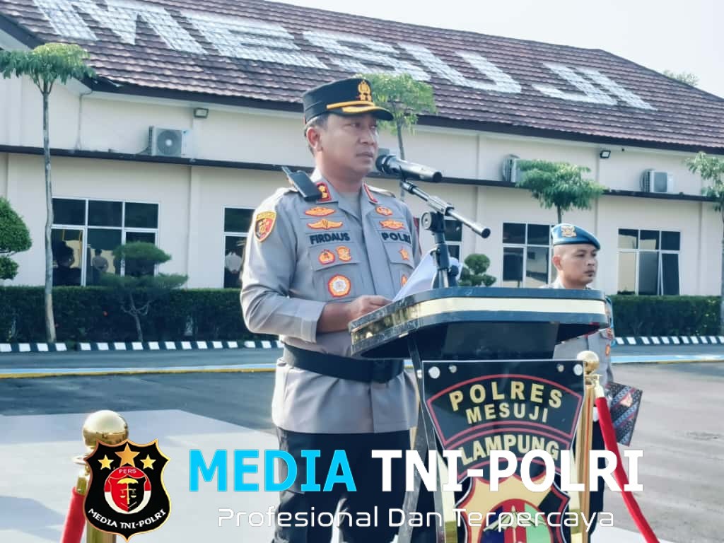 Kapolres Mesuji Mengukuhkan Nomenklatur Pamapta SPKT Polres Mesuji