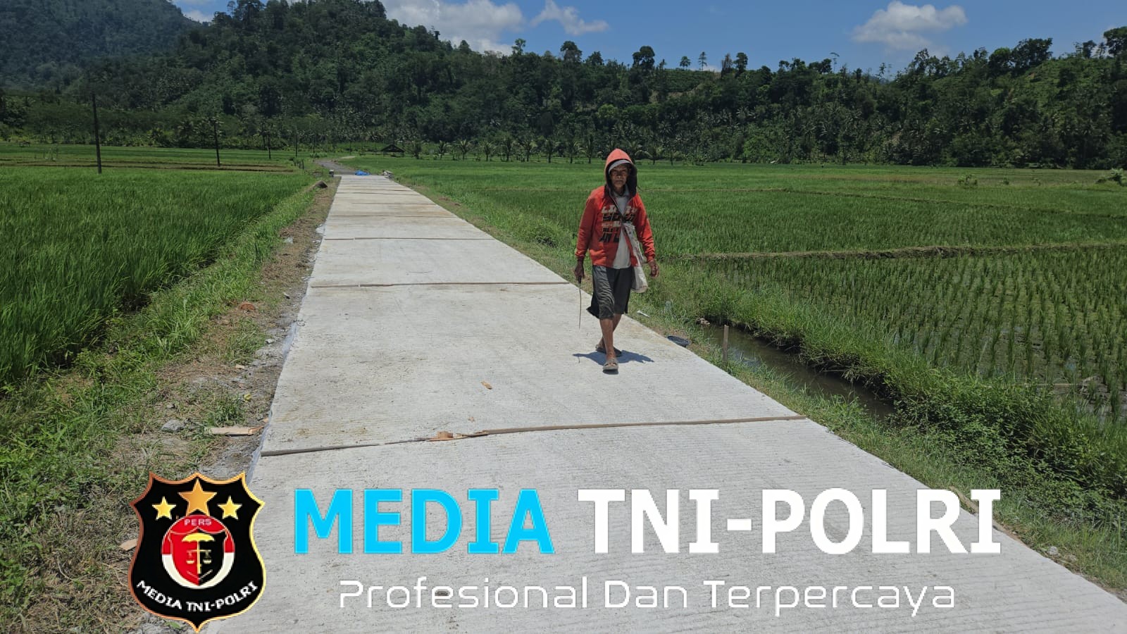 Kerja Keras Satgas TMMD Kodim 0818 Mulai Berbuah Jalan Beton di Sukamaju B Wujud Nyata Kemanunggalan TNI dan Rakyat