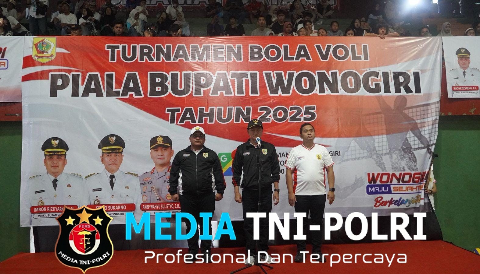 Kapolres Wonogiri Hadiri Pembukaan Turnamen Voli Piala Bupati 2025, Tunjukkan Dukungan Penuh pada Prestasi Olahraga