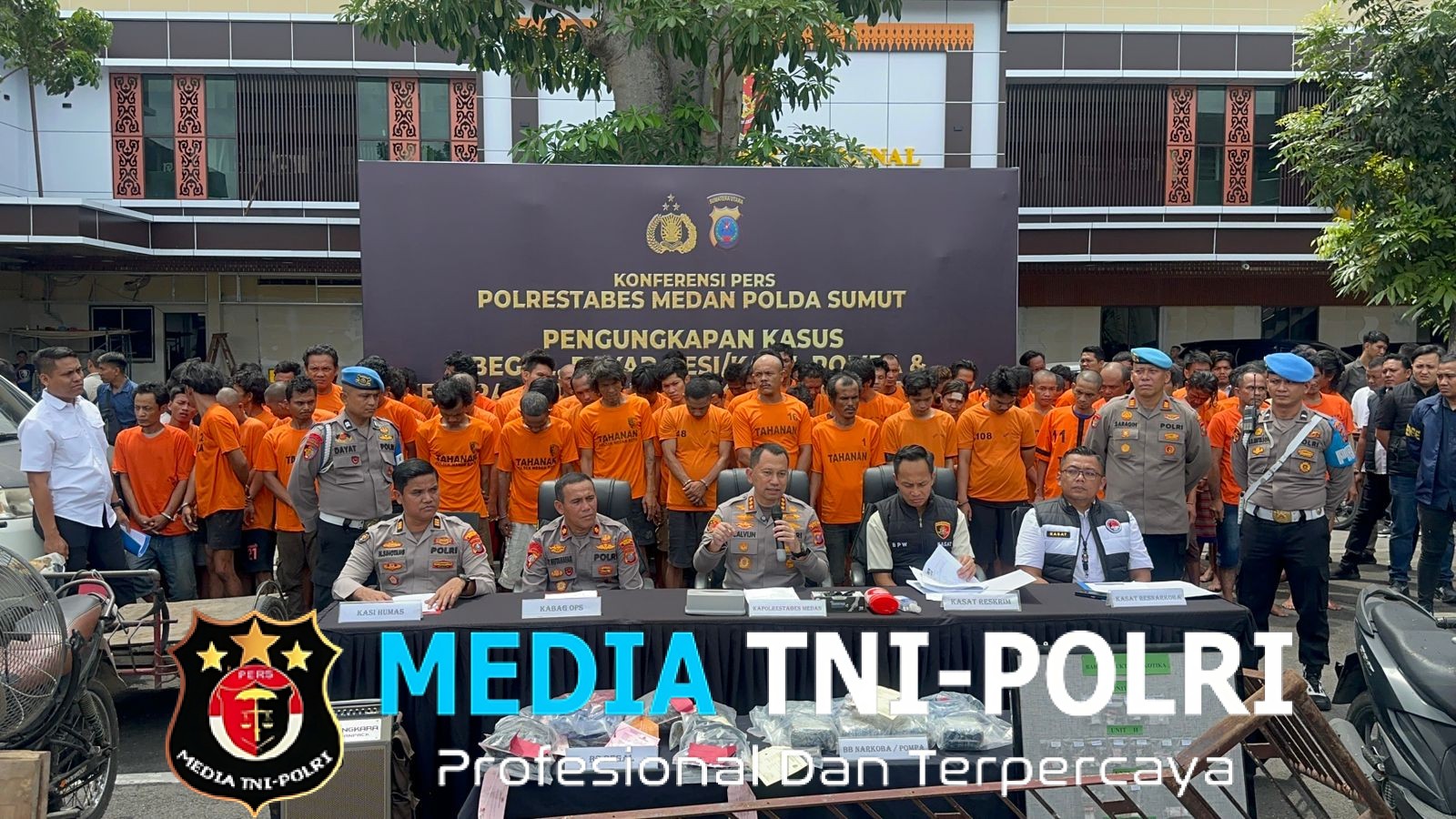 Kapolrestabes Medan Ultimatum Panglong dan Gudang Botot Penadah Barang Curian