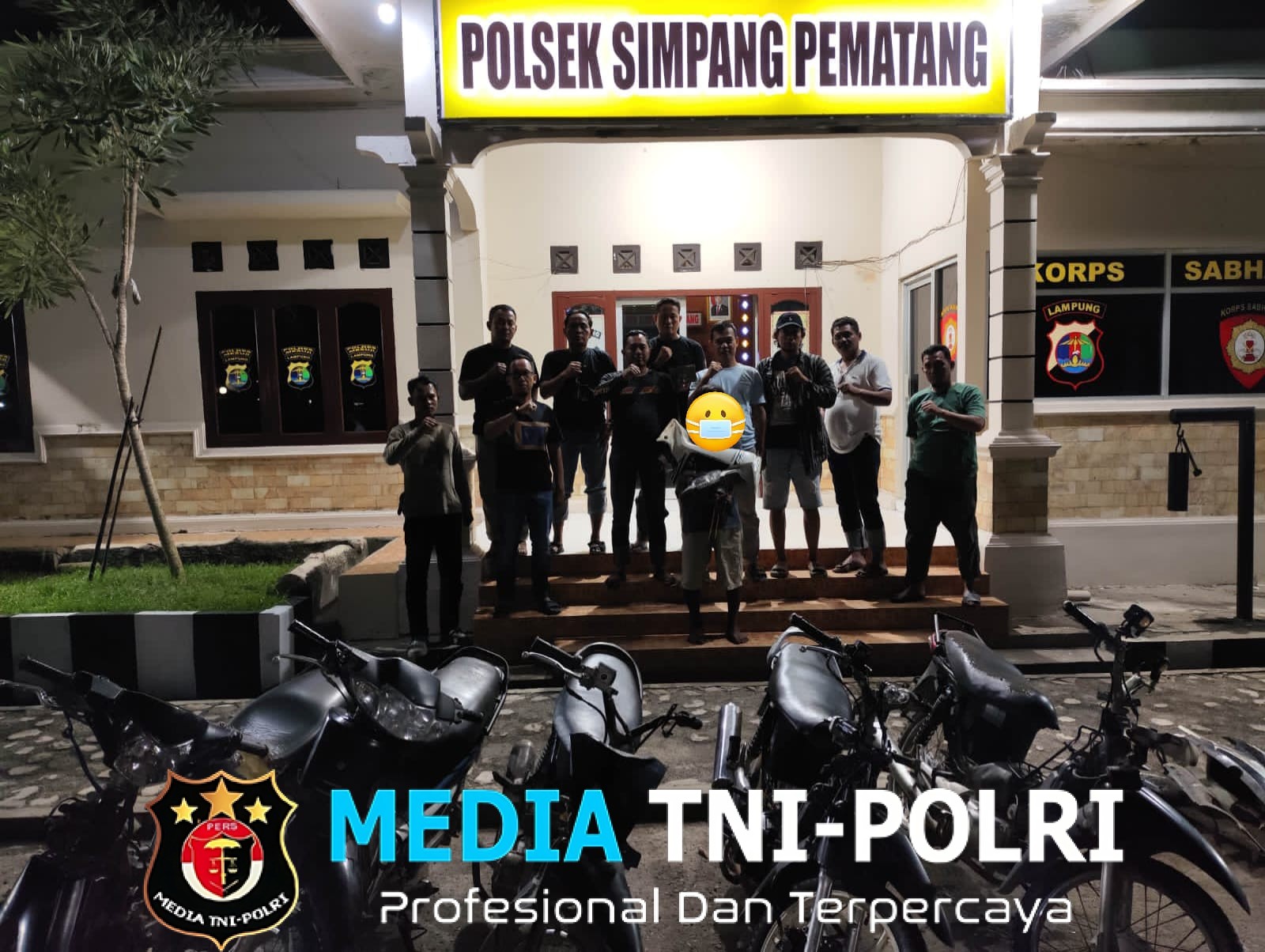 Polsek Simpang Pematang Berhasil Ungkap Kasus Curanmor Dengan 11 TKP, Amankan Tersangka Dan Barang Bukti