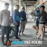 Siang Panas Tak Surutkan Semangat! Polsek Mandor Turun ke Pasar Jaga Kamtibmas