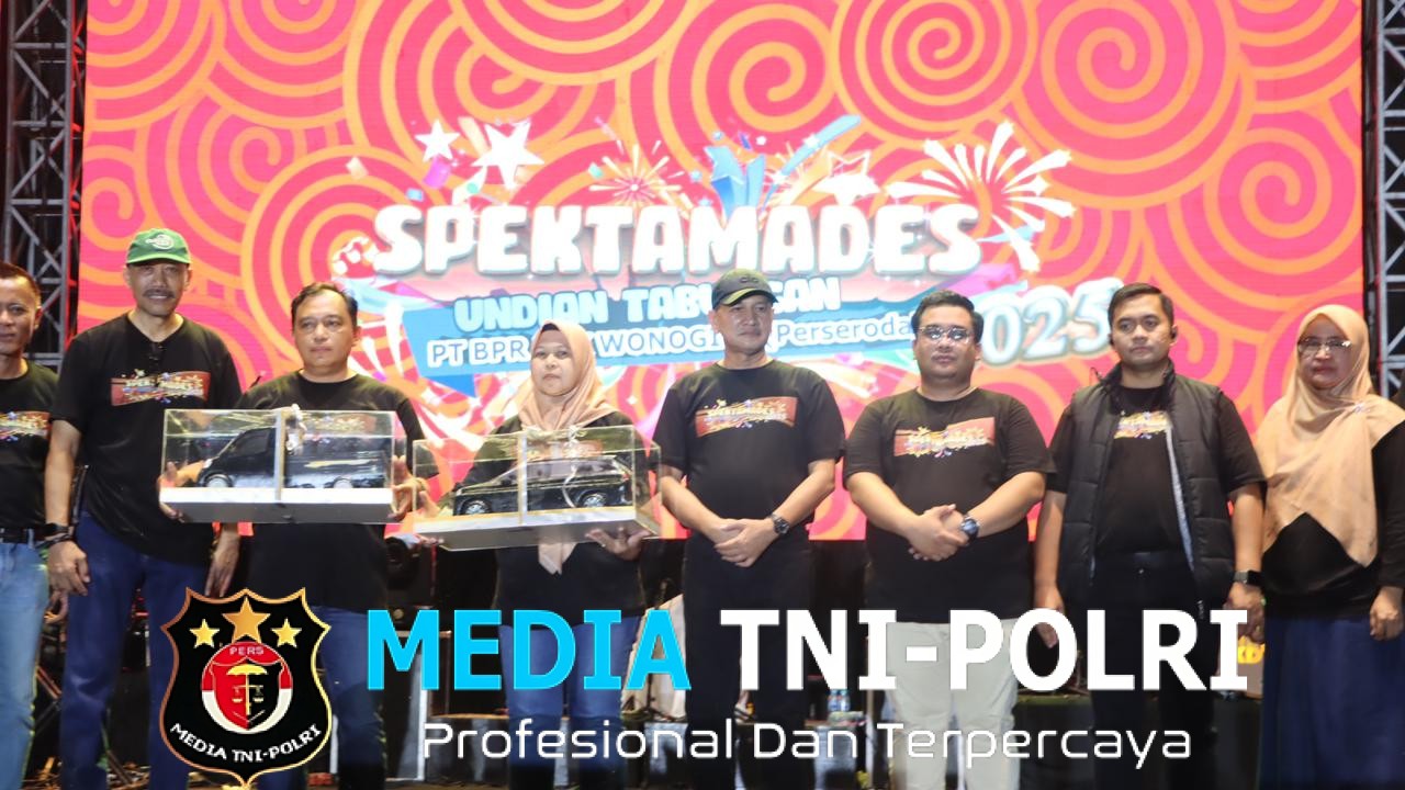 Polres Wonogiri amankan giat undian Tabungan Spektamades 2025, Kapolres  Waspadai Pinjol dan Judi Online