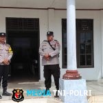 Polsek Lambu Kibang Laksanakan Pengamanan Ibadah Gereja Minggu Kasih Gereja Bethel Indonesia Tiyuh Kibang Budi Jaya