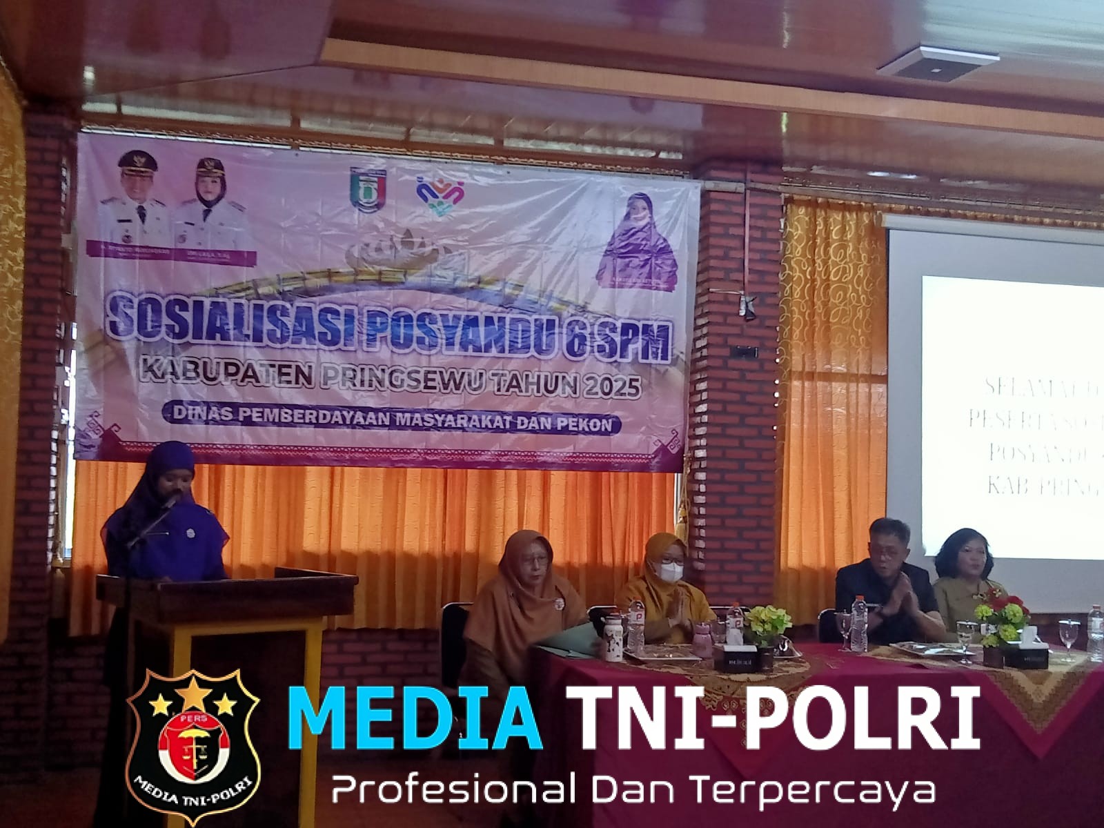Pemkab Pringsewu Adakan Sosialisasi Transformasi Posyandu 6 Standar Pelayanan Minimal (SPM) Tahun 2025