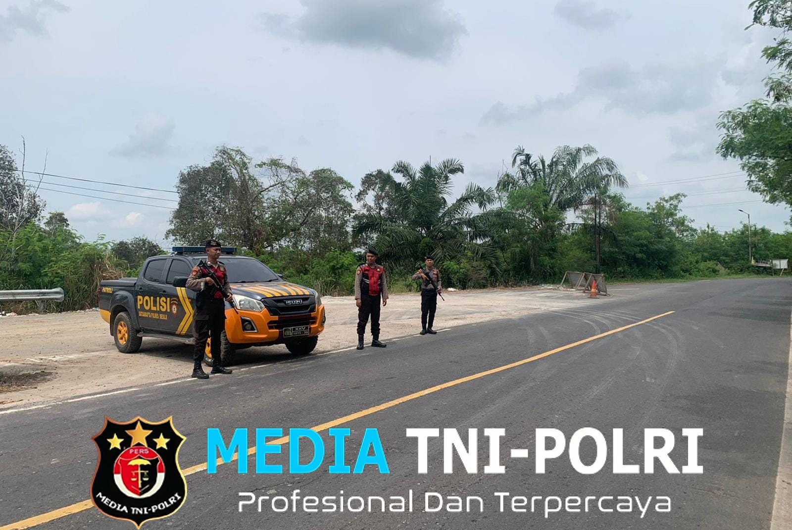 Respon Cepat Kapolres Mesuji  Tindaklanjuti Laporan Kejahatan di Jalan Perbatasan