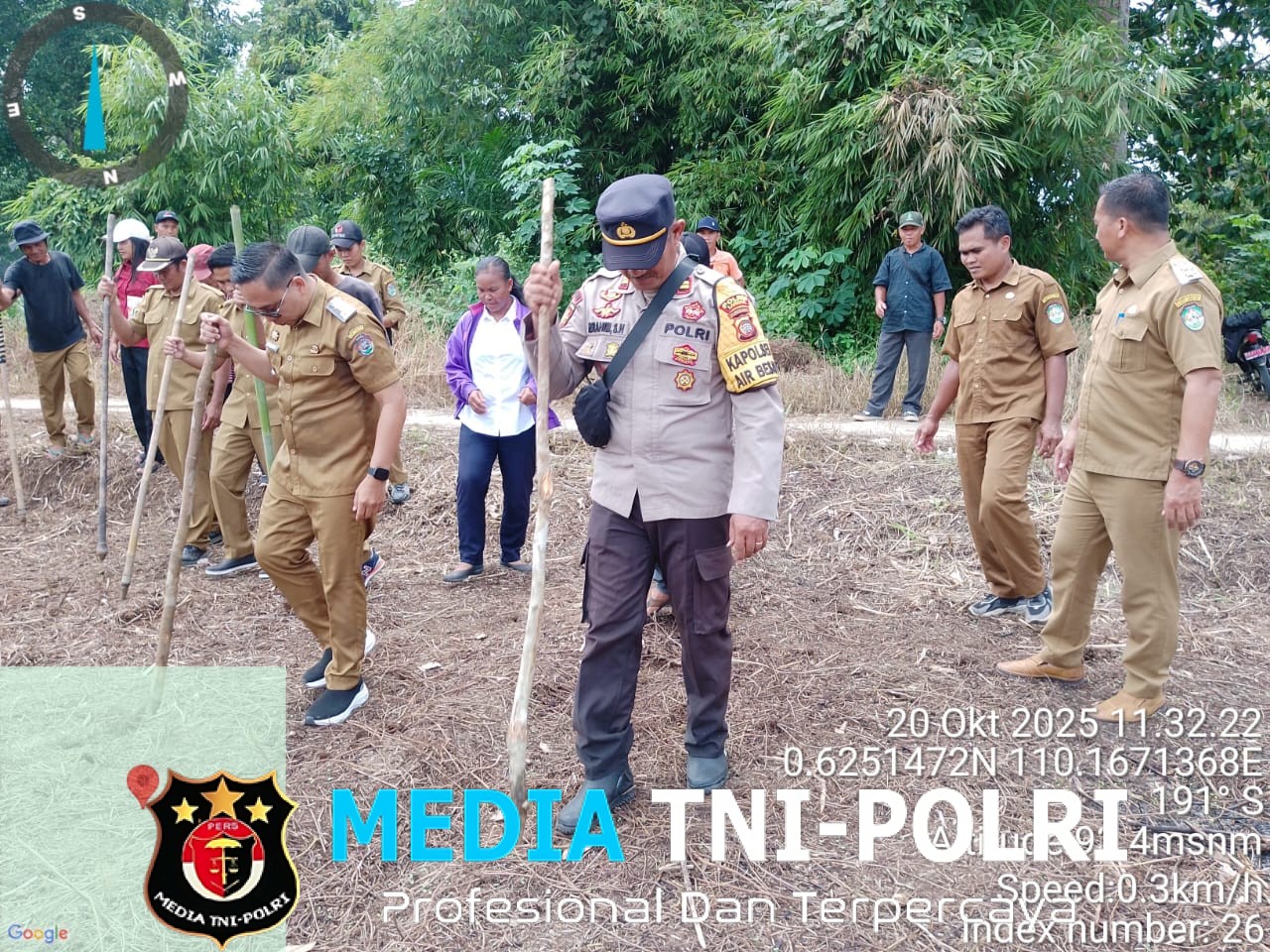 Penanaman Jagung di Desa Sekendal, Wujud Nyata Program Ketahanan Pangan Nasional