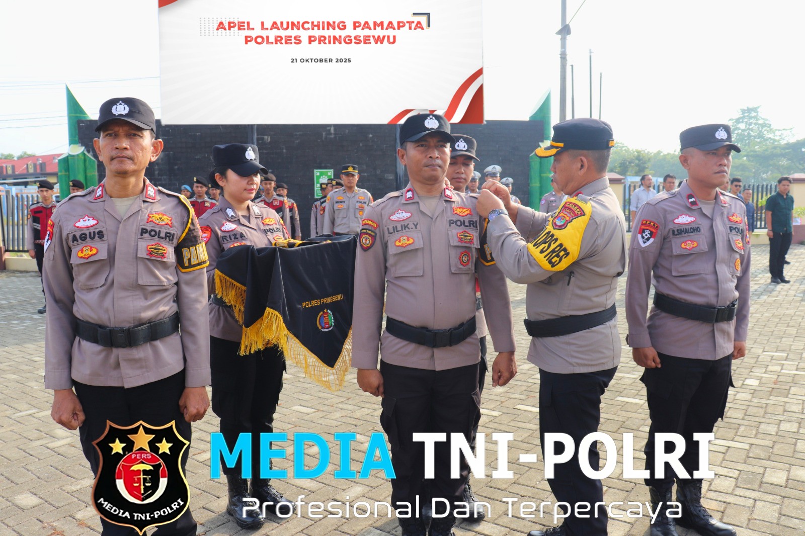 Polres Pringsewu Terapkan Struktur Baru, Pamapta Jadi Garda Terdepan Pelayanan Publik