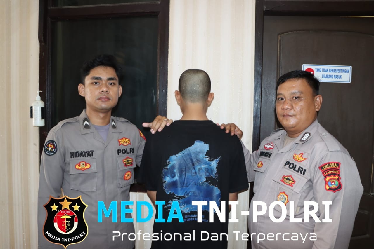 Tekab 308 Presisi Polres Tanggamus Amankan Pemuda Pelaku Percobaan Pencurian di Limau