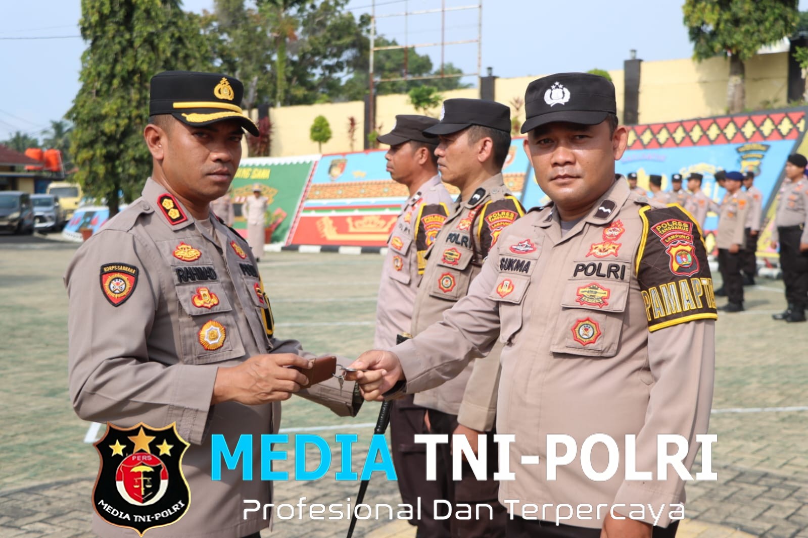 Kapolres Tanggamus Pimpin Apel Launching Pamapta, Tegaskan Polri Hadir Lebih Cepat dan Terpadu