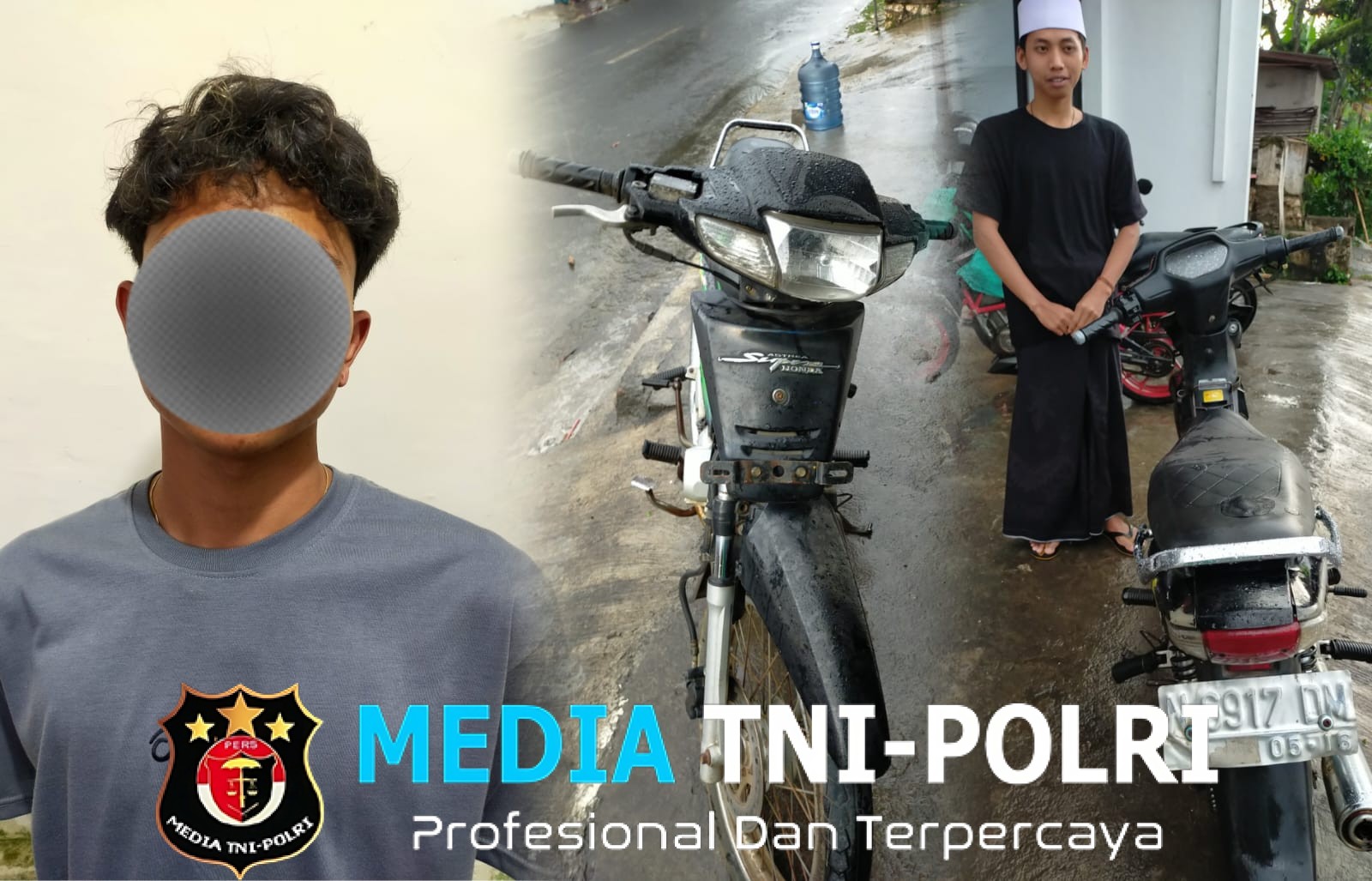 Santri Gagalkan Aksi Curanmor di Pondok Pesantren Alhasanul Mukmin, Pelaku Asal Dampit Ditangkap Polisi