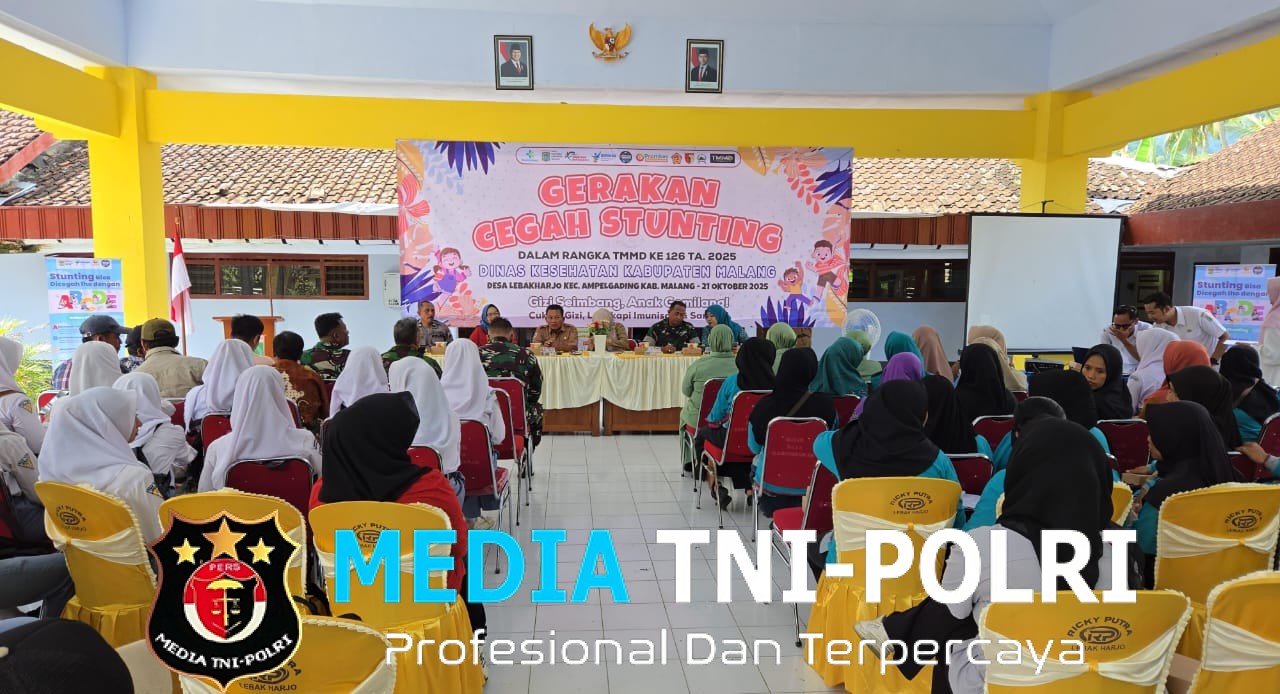 ‎Gerakan Cegah Stunting di TMMD 126 Lebakharjo