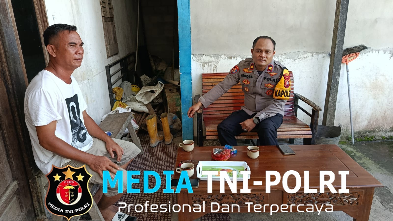 Kapolsek Menjalin Lakukan Cooling System, Himbau Warga Tingkatkan Siskamling