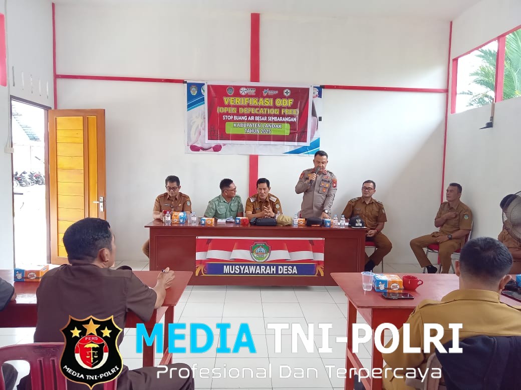Rapat Lintas Sektoral Verifikasi ODF, Desa Salatiga Menuju Desa Sehat dan Bersih