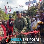 Peresmian Jembatan Gantung Kampung Dal di Kabupaten Nduga