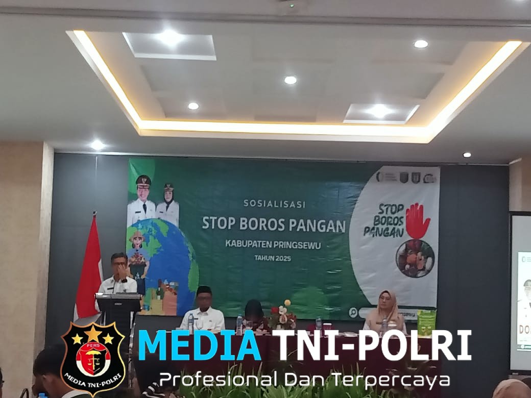 Pemkab Pringsewu Sosialisasi kan STOP BOROS PANGAN