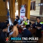 Sambut Hari Santri Nasional, Sidokkes Polres Wonogiri Gelar Bakti Kesehatan di Ponpes Santri Manjung