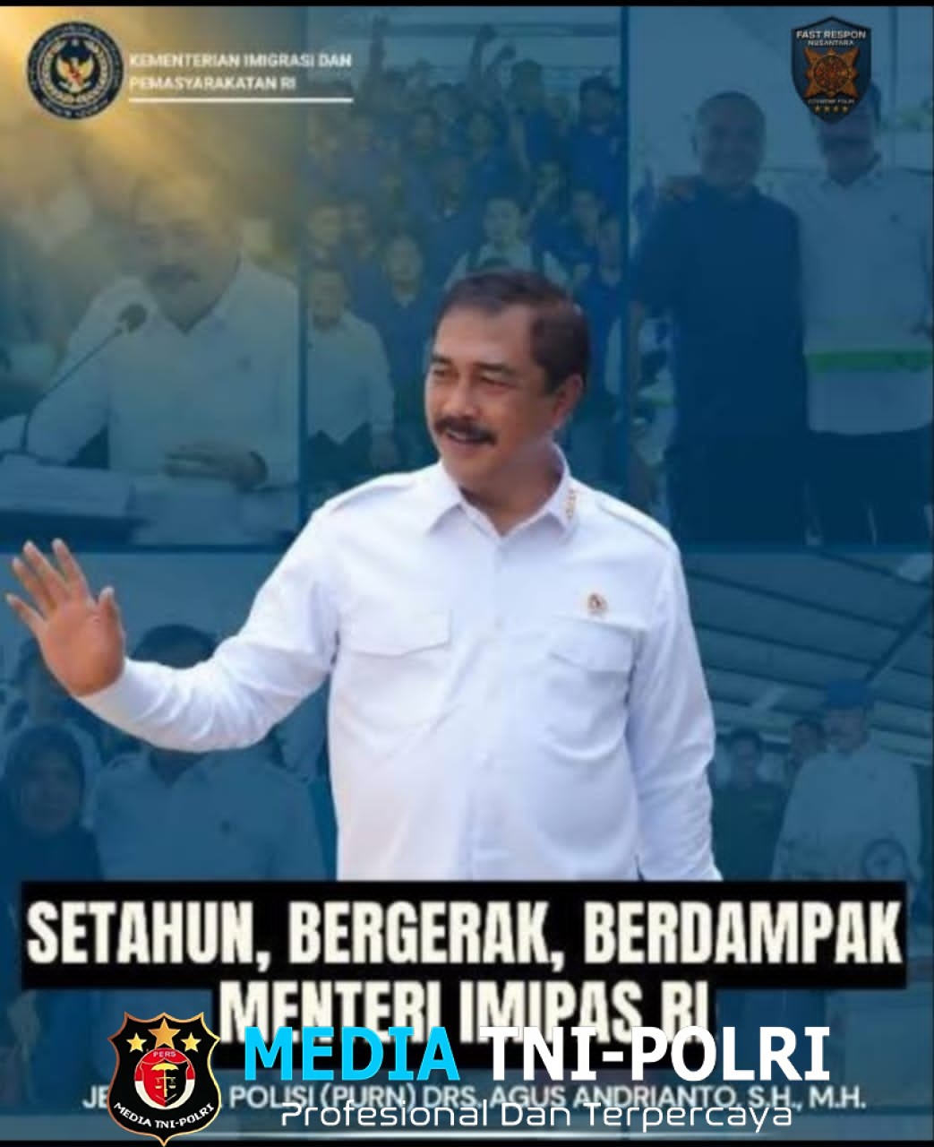 Satu Tahun Kepemimpinan Menteri Agus Andrianto, Kemenimipas Catat Lonjakan Luar Biasa dalam PNBP 2025